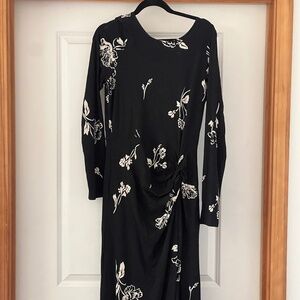 Free People floral midi dress